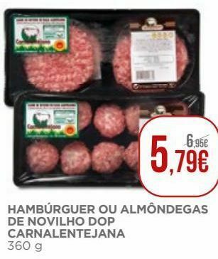 El Corte Inglés Hambúrguer promoção