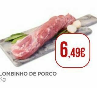 El Corte Inglés Lombo de porco promoção