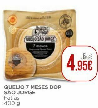El Corte Inglés Queijo curado são jorge promoção