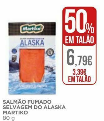 El Corte Inglés Salmão fumado martiko promoção
