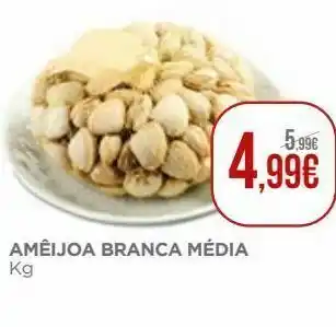 El Corte Inglés Frutos do mar amêijoa promoção