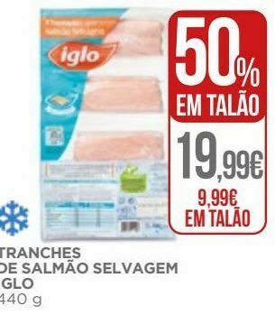 El Corte Inglés Salmão iglo promoção