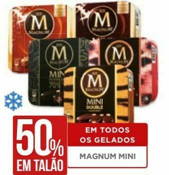El Corte Inglés Gelados magnum promoção