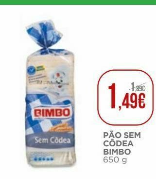 Pão de forma bimbo