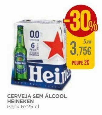 El Corte Inglés Cerveja sem álcool heineken promoção