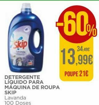 El Corte Inglés Detergente líquido skip promoção