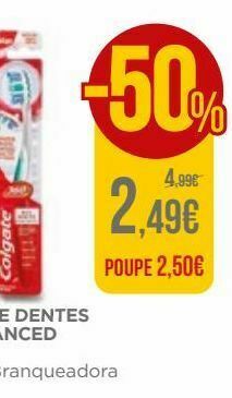 Escova de dentes colgate
