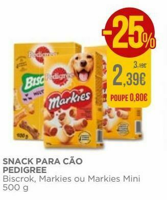 El Corte Inglés Comida de cachorro pedigree promoção
