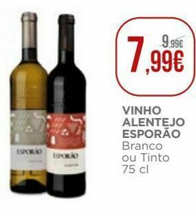 El Corte Inglés Vinhos esporão promoção