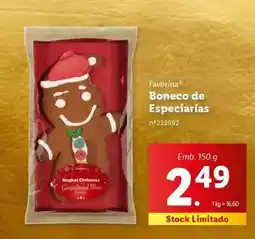 Lidl Favorina - boneco de especiarias promoção