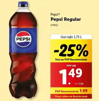 Lidl Pepsi promoção