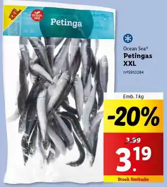 Lidl Ocean sea - petingas xxl promoção