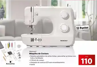 Lidl Silvercrest - maquina de costura promoção