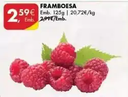 Pingo Doce Framboesa promoção
