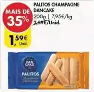 Pingo Doce Dan cake - palitos champagne promoção