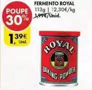 Pingo Doce Royal - fermento promoção