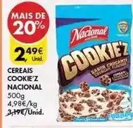 Nacional - cereais cookie'z