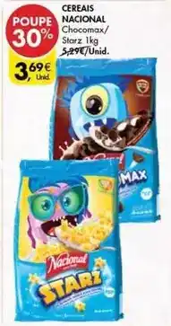 Pingo Doce Nacional - céréais promoção