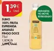 Pingo Doce Pingo doce - sumo 100% fruta promoção