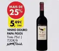 Pingo Doce Papa figos - vinho douro promoção