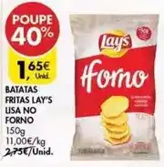 Pingo Doce Lay's - batatas fritas promoção