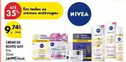Pingo Doce Nivea - creme de rosto q10 promoção