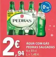 E.Leclerc Pedras salgadas - água com gas promoção