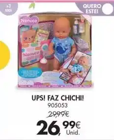 Pingo Doce Nenuco - faz chichi! promoção