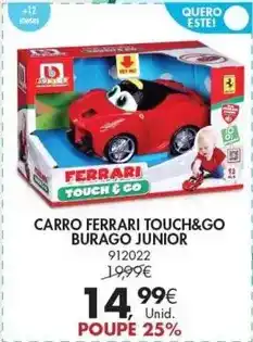 Pingo Doce Ferrari - carro touch&go promoção