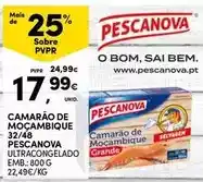 Continente Pescanova - camarão de mocambique promoção