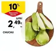 Continente Chuchu promoção