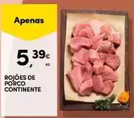 Continente Rojoes de porco continente promoção