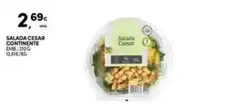 Continente Continente - salada cesar promoção