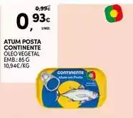 Continente Continente - atum posta promoção