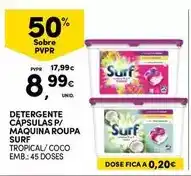 Continente A+ - detergente capsulas p/ maquina roupa promoção