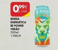 Pingo Doce Bebida energetica be power promoção