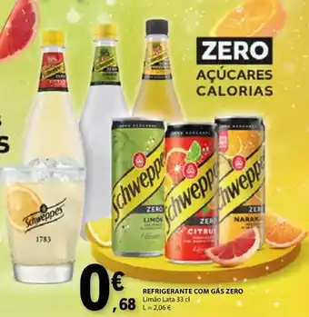 E.Leclerc Schweppes - refrigerante com gas promoção