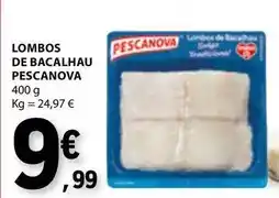 E.Leclerc Pescanova - lombos de bacalhau promoção