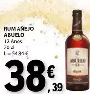 E.Leclerc Rum anejo abuelo promoção