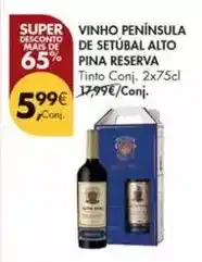 Pingo Doce Vinho peninsula de setubal alto promoção