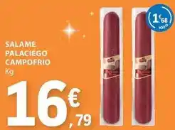 E.Leclerc Campofrio - salame palaciego promoção