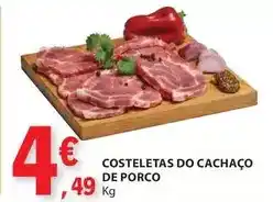 E.Leclerc Costeletas do cachaco de porco promoção