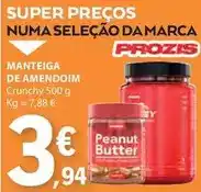 E.Leclerc Prozis - manteiga de amendoim promoção