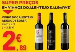 E.Leclerc Adega - vinho doc alentejo de borba promoção