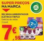 E.Leclerc Air wick - recarga ambientador elétrico promoção