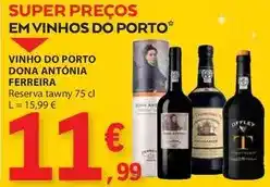 E.Leclerc Ferreira - vinho do porto dona antonia promoção