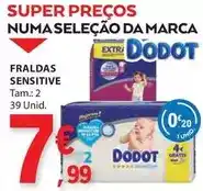 E.Leclerc Dodot - fraldas sensitive promoção