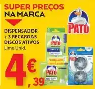 E.Leclerc Pato - dispensador + 3 recargas discos ativos promoção