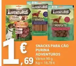 E.Leclerc Purina - adventuros snacks para cao promoção