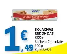 E.Leclerc Eco+ - bolachas redondas promoção